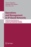 Cover: Operations and Management in IP-Based Networks - Springer