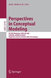 Enlarge image Cover: Perspectives in Conceptual Modeling - Springer