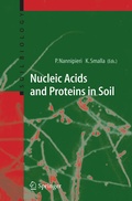 Cover: Nucleic Acids and Proteins in Soil - Springer