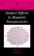 Cover: Surface Effects in Magnetic Nanoparticles - Springer