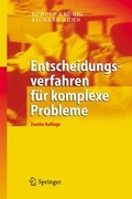 Cover: Entscheidungsverfahren f&uuml;r komplexe Probleme - Springer