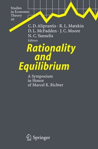 Enlarge image Cover: Rationality and Equilibrium - Springer