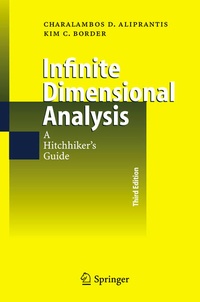 Enlarge image Cover: Infinite Dimensional Analysis - Springer