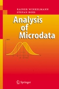 Cover: Analysis of Microdata - Springer