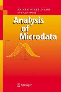 Enlarge image Cover: Analysis of Microdata - Springer
