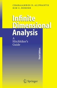 Enlarge image Cover: Infinite Dimensional Analysis - Springer
