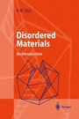 Cover: Disordered Materials - Springer