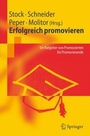 Cover: Erfolgreich promovieren - Springer