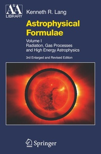 Enlarge image Cover: Astrophysical Formulae - Springer