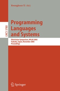 Enlarge image Cover: Programming Languages and Systems - Springer