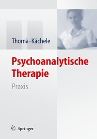 Abbildung von: Psychoanalytische Therapie - Springer