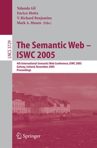 Enlarge image Cover: The Semantic Web - ISWC 2005 - Springer