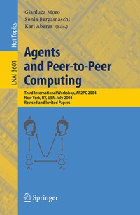 Enlarge image Cover: Agents and Peer-to-Peer Computing - Springer