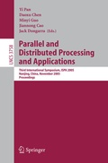 Cover: Parallel and Distributed Processing and Applications - Springer