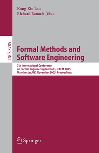 Enlarge image Cover: Formal Methods and Software Engineering - Springer