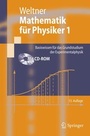 Cover: Mathematik für Physiker 1 - Springer