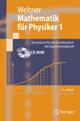 Cover: Mathematik f&uuml;r Physiker 1 - Springer