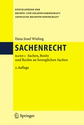 Cover: Sachenrecht - Springer
