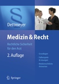 Cover: Medizin & Recht - Springer