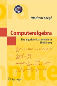 Enlarge image Cover: Computeralgebra - Springer