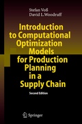 Cover: Introduction to Computational Optimization Models for Production Planning in a Supply Chain - Springer