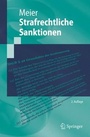 Cover: Strafrechtliche Sanktionen - Springer