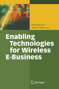 Abbildung von: Enabling Technologies for Wireless E-Business - Springer