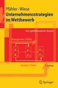 Cover: Unternehmensstrategien im Wettbewerb - Springer
