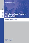 Cover: The Seventeen Provers of the World - Springer