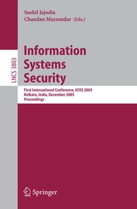 Enlarge image Cover: Information Systems Security - Springer
