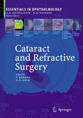 Cover: Cataract and Refractive Surgery - Springer