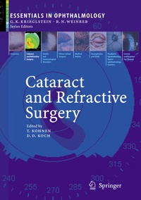 Enlarge image Cover: Cataract and Refractive Surgery - Springer