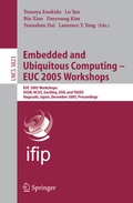 Cover: Embedded and Ubiquitous Computing - EUC 2005 Workshops - Springer