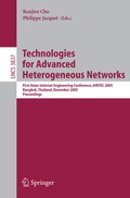 Cover: Technologies for Advanced Heterogeneous Networks - Springer