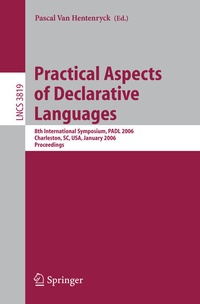 Enlarge image Cover: Practical Aspects of Declarative Languages - Springer