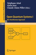 Cover: Open Quantum Systems I - Springer