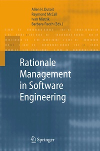 Enlarge image Cover: Rationale Management in Software Engineering - Springer