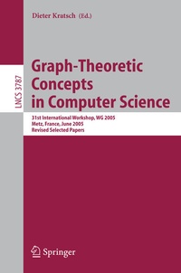 Enlarge image Cover: Graph-Theoretic Concepts in Computer Science - Springer