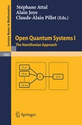 Cover: Open Quantum Systems I - Springer