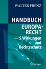 Cover: Handbuch Europarecht - Springer