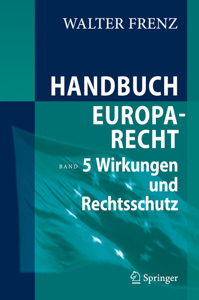 Abbildung von: Handbuch Europarecht - Springer