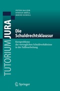 Cover: Die Schuldrechtsklausur - Springer