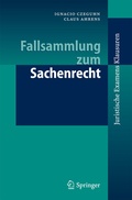 Cover: Fallsammlung zum Sachenrecht - Springer