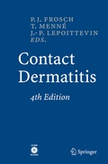 Cover: Contact Dermatitis - Springer