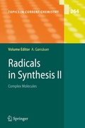 Cover: Radicals in Synthesis II - Springer