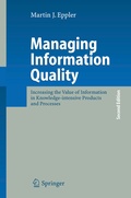 Bild: Managing Information Quality - Springer