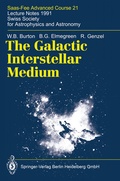 Cover: The Galactic Interstellar Medium - Springer