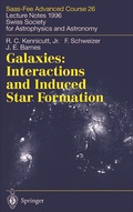 Cover: Galaxies: Interactions and Induced Star Formation - Springer