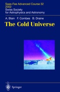 Cover: The Cold Universe - Springer