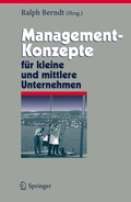Cover: Management-Konzepte f&uuml;r kleine und mittlere Unternehmen - Springer